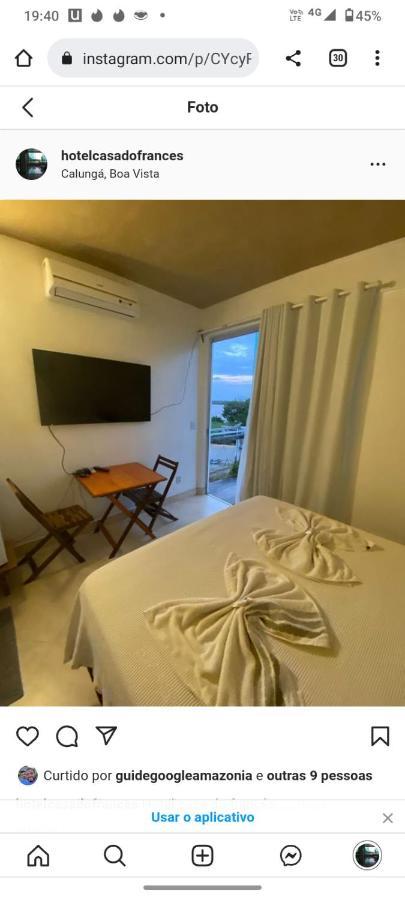 Hotel Casa Do Frances Na Praia Boa Vista  Eksteriør bilde